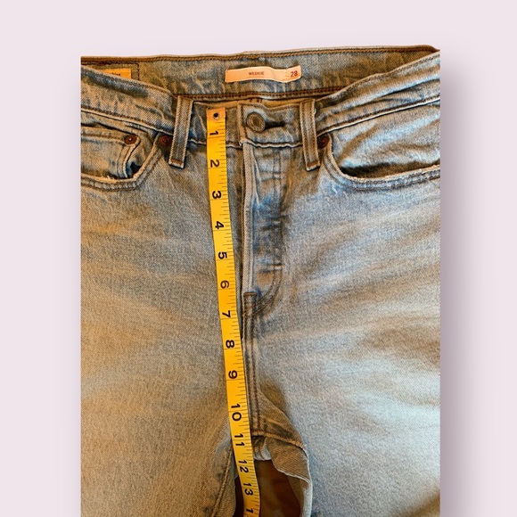 Levi’s Denim Women’s Buttonfly Wedgie size 28 - Picture 6 of 9